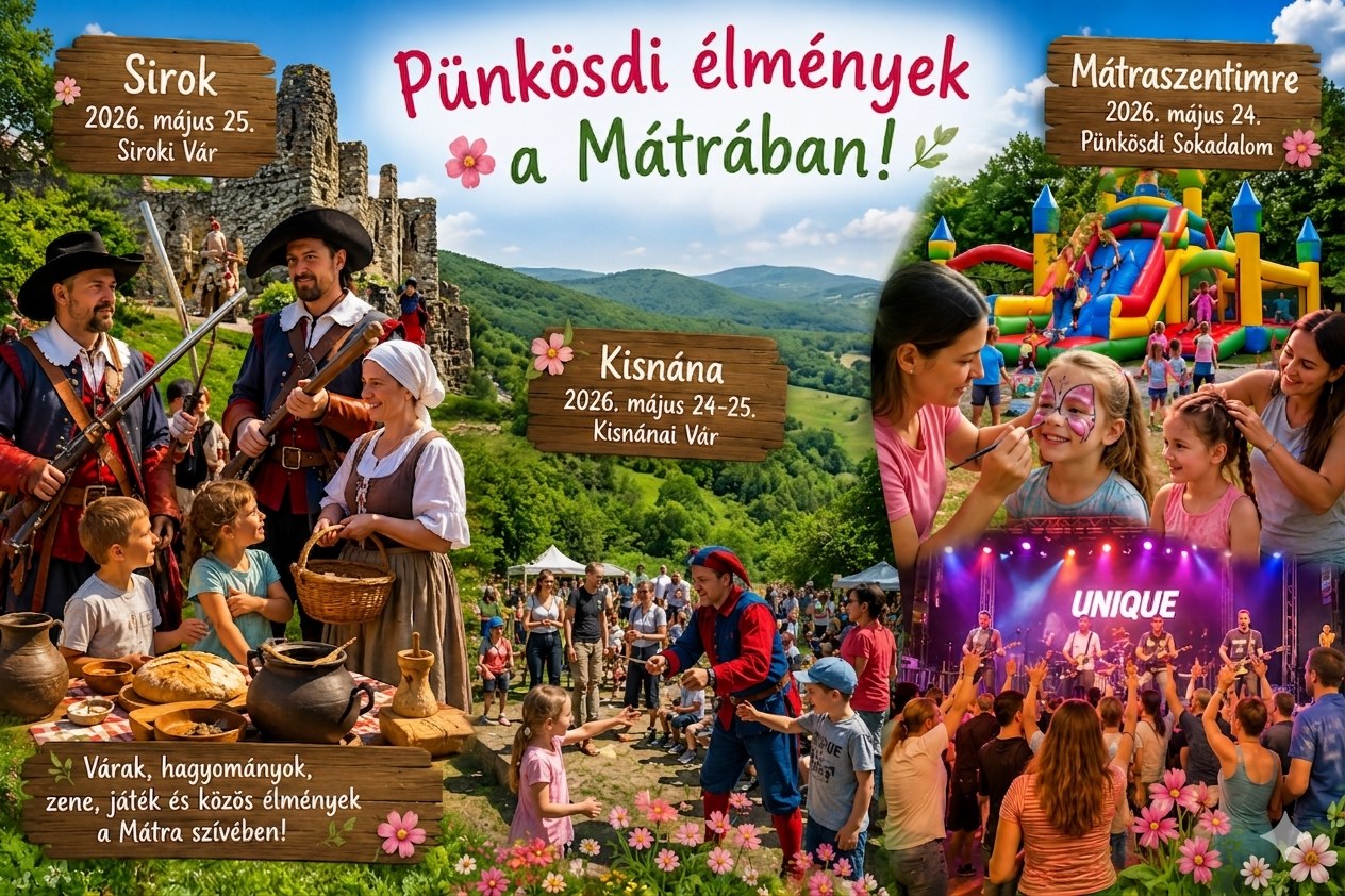 2026. Pünkösdi élmények a Mátrában
